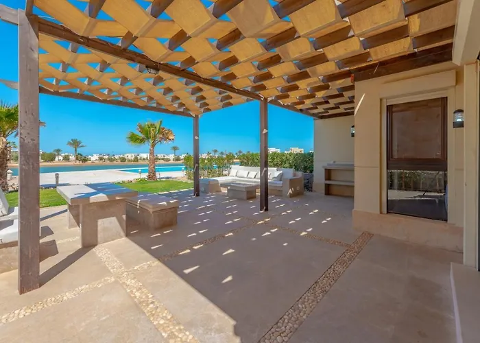Tatil Evi New! Gouna, Cyan Cozy 3br Townhouse Lagoon & Pool